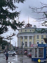 Воздвижение креста на колокольню
